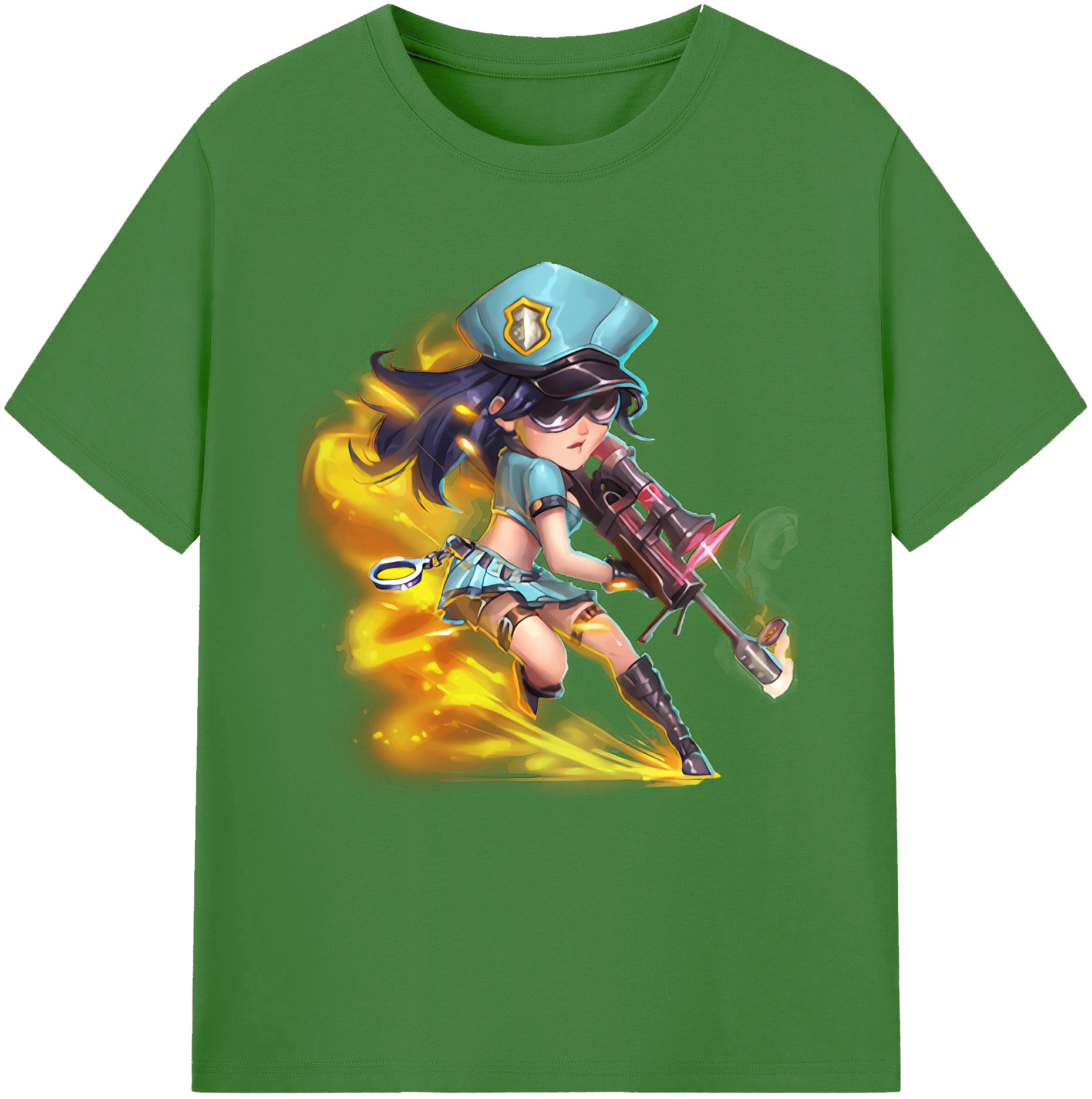 （画像用） リーグ・オブ・レジェンド League of Legends LOL レディースカジュアルプリントTシャツ（綿100％）